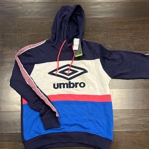 New retro Umbro sweatshirt size Large. Never worn! NWT!